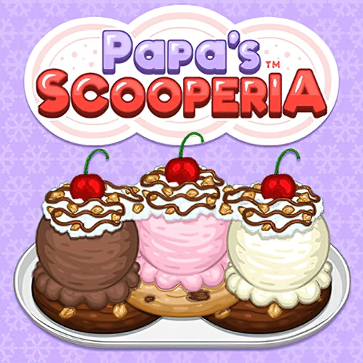 Papa's Scooperia game image