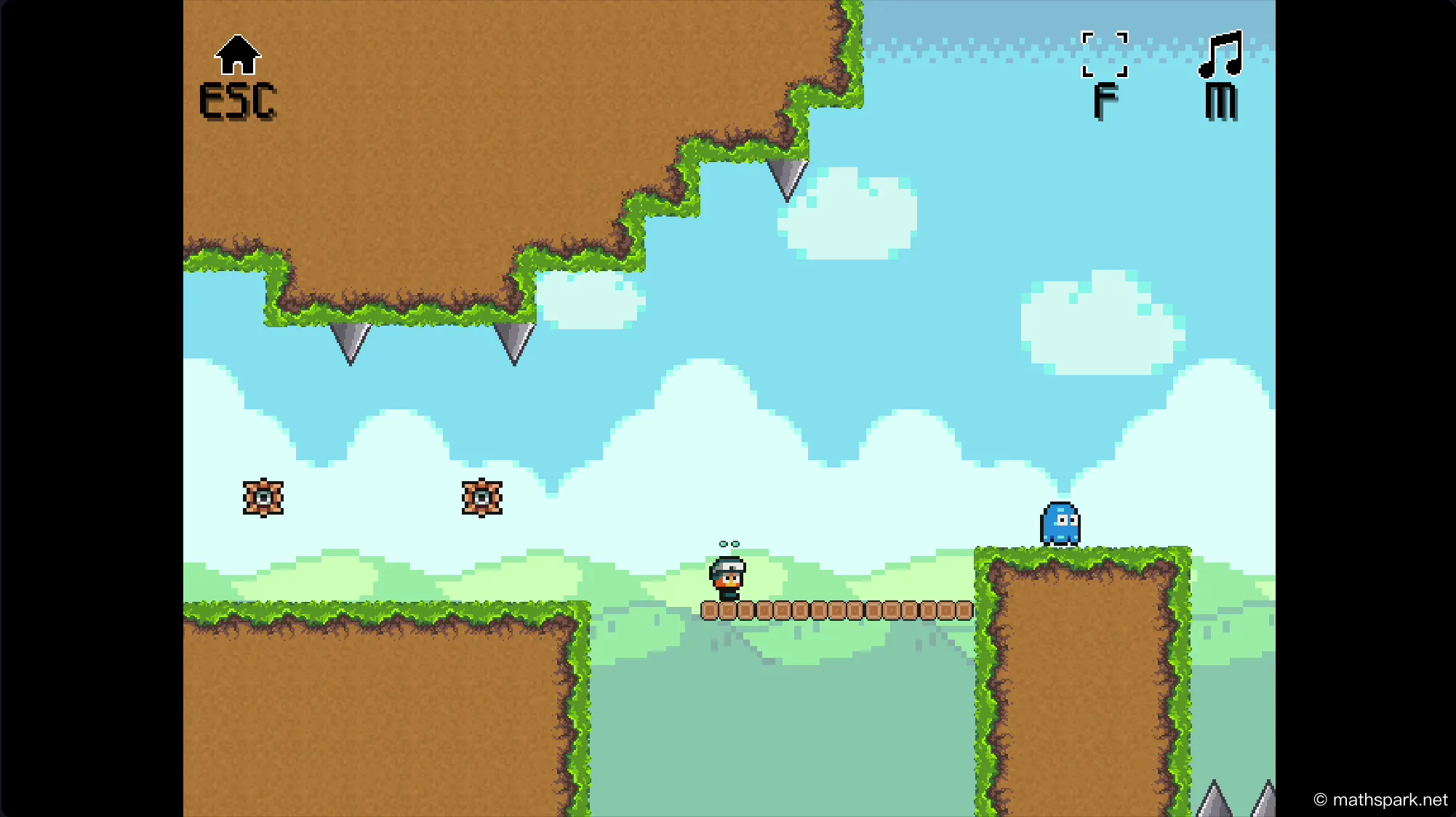 Core platforming gameplay in Low's Adventures 3: running, jumping, defeating enemies, and collecting coins.